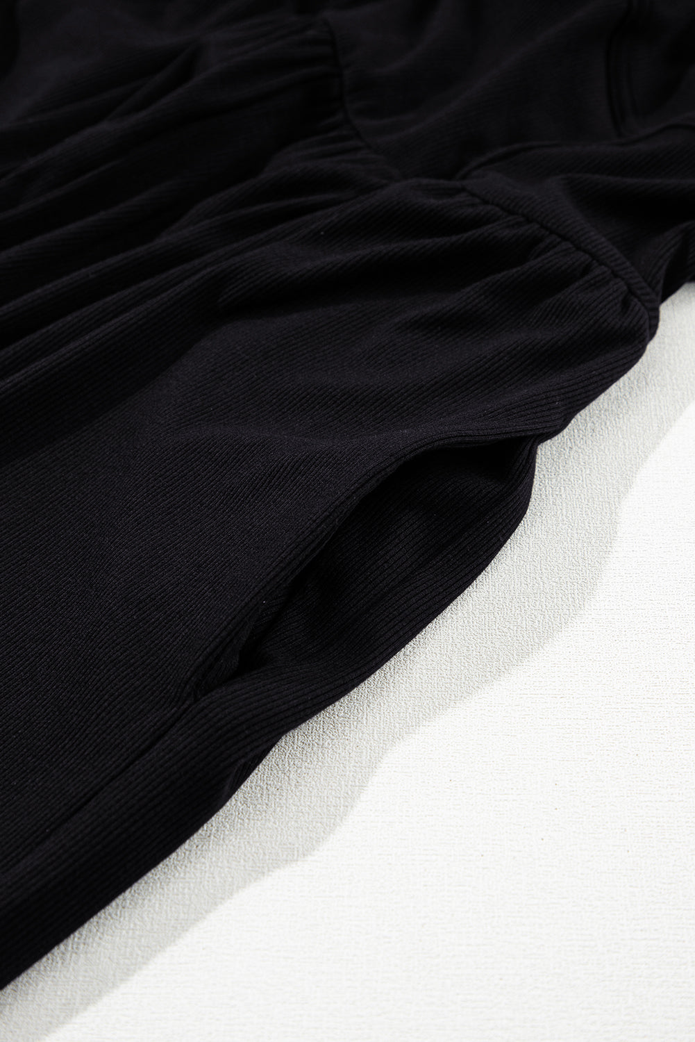 Cinched Waist Wide Leg Jumpsuit Noirva
