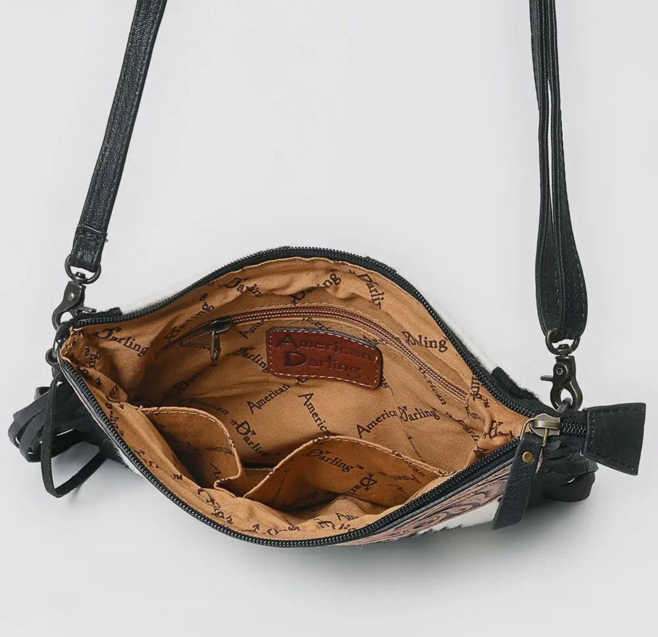 Floral Genuine Leather Luxury Western Purse