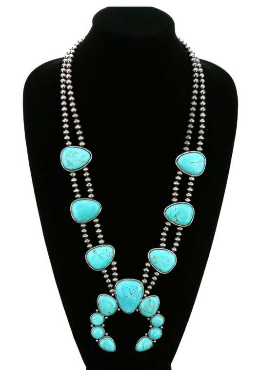 Nordic Squash Blossom Necklace