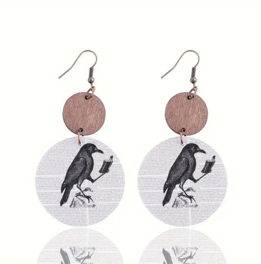Raven Earrings