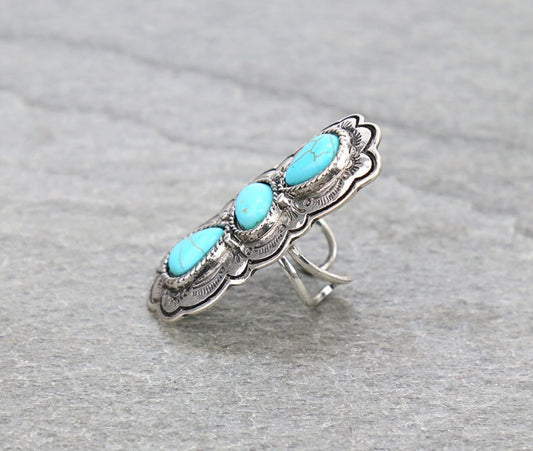 Devlin turquoise ring