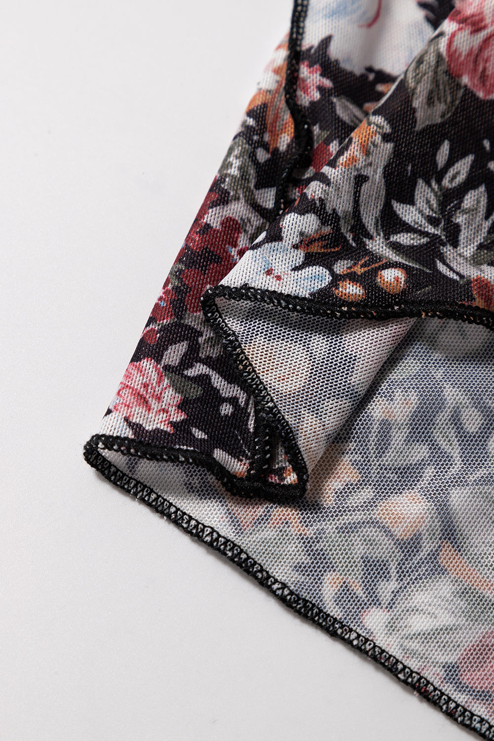 Floral Print High Waist Maxi Skirt