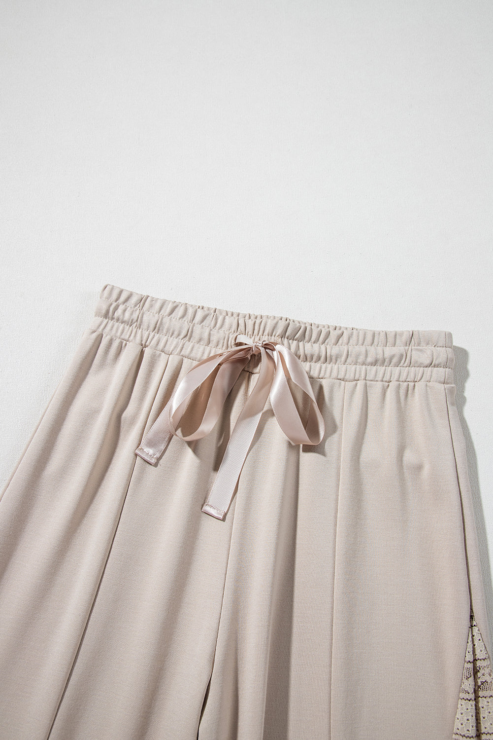 Boho Lace Patchwork Wide Leg Pants