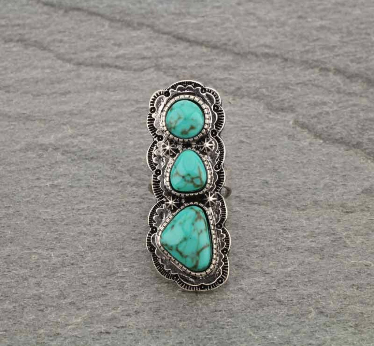 Devlin turquoise ring