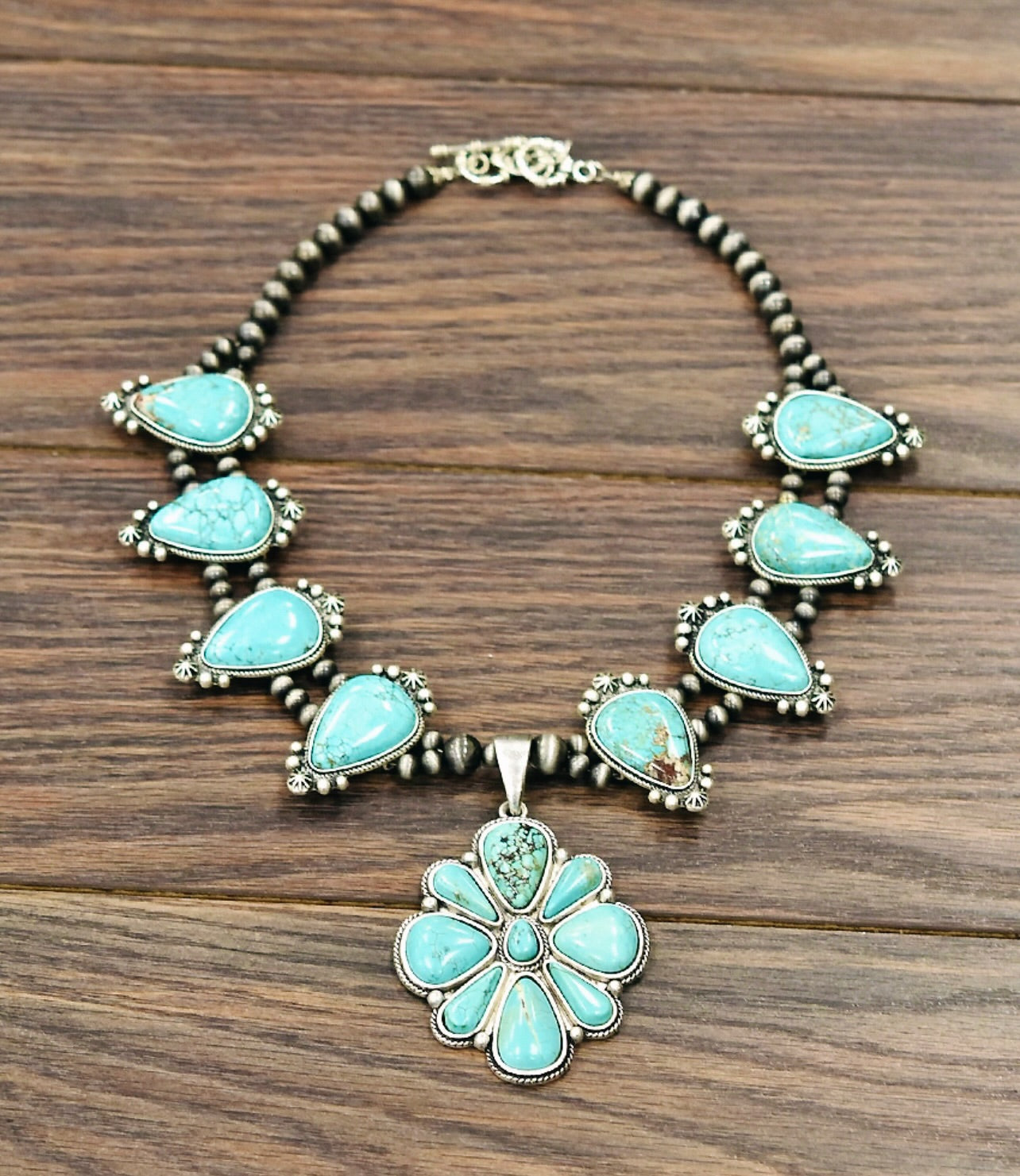 Dakota Squash Blossom Necklace