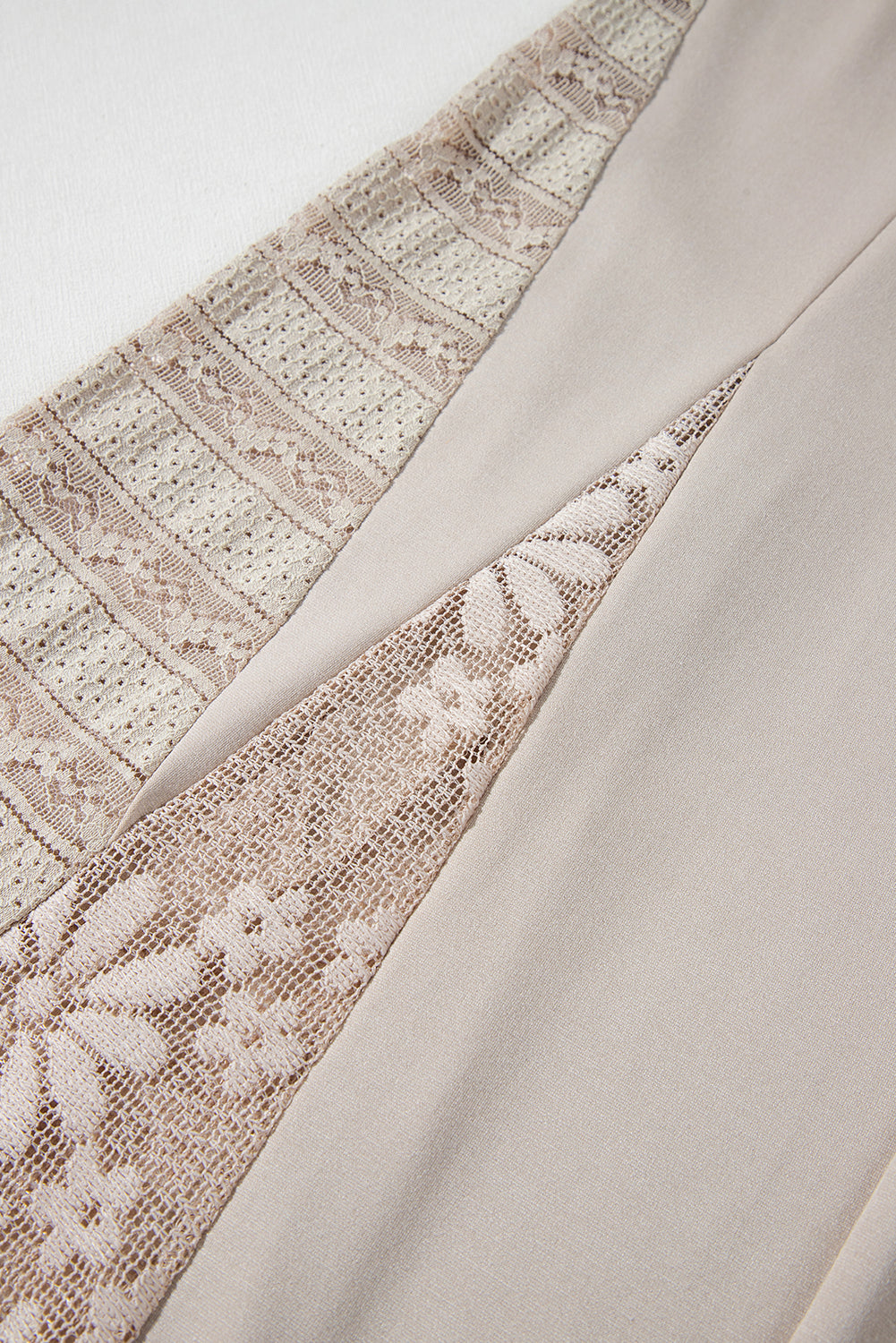 Boho Lace Patchwork Wide Leg Pants