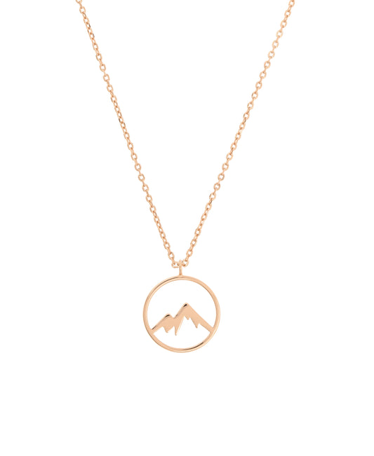 Golden Mountains Necklace