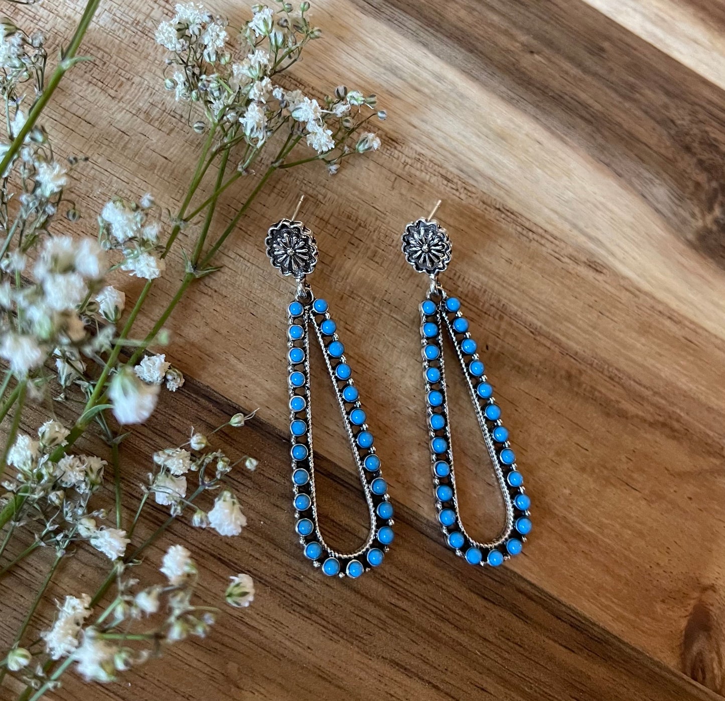 Studded Cowgirl Earrings