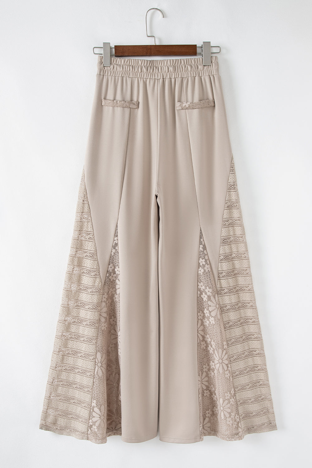 Boho Lace Patchwork Wide Leg Pants