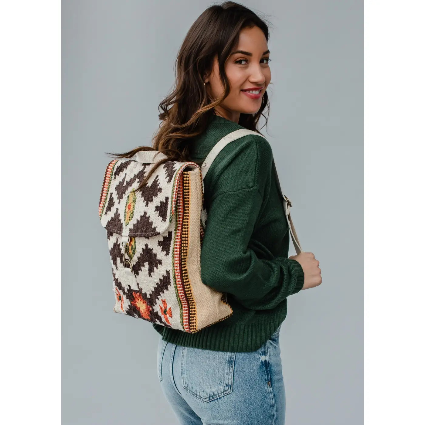 Boho Babe Aztec Backpack