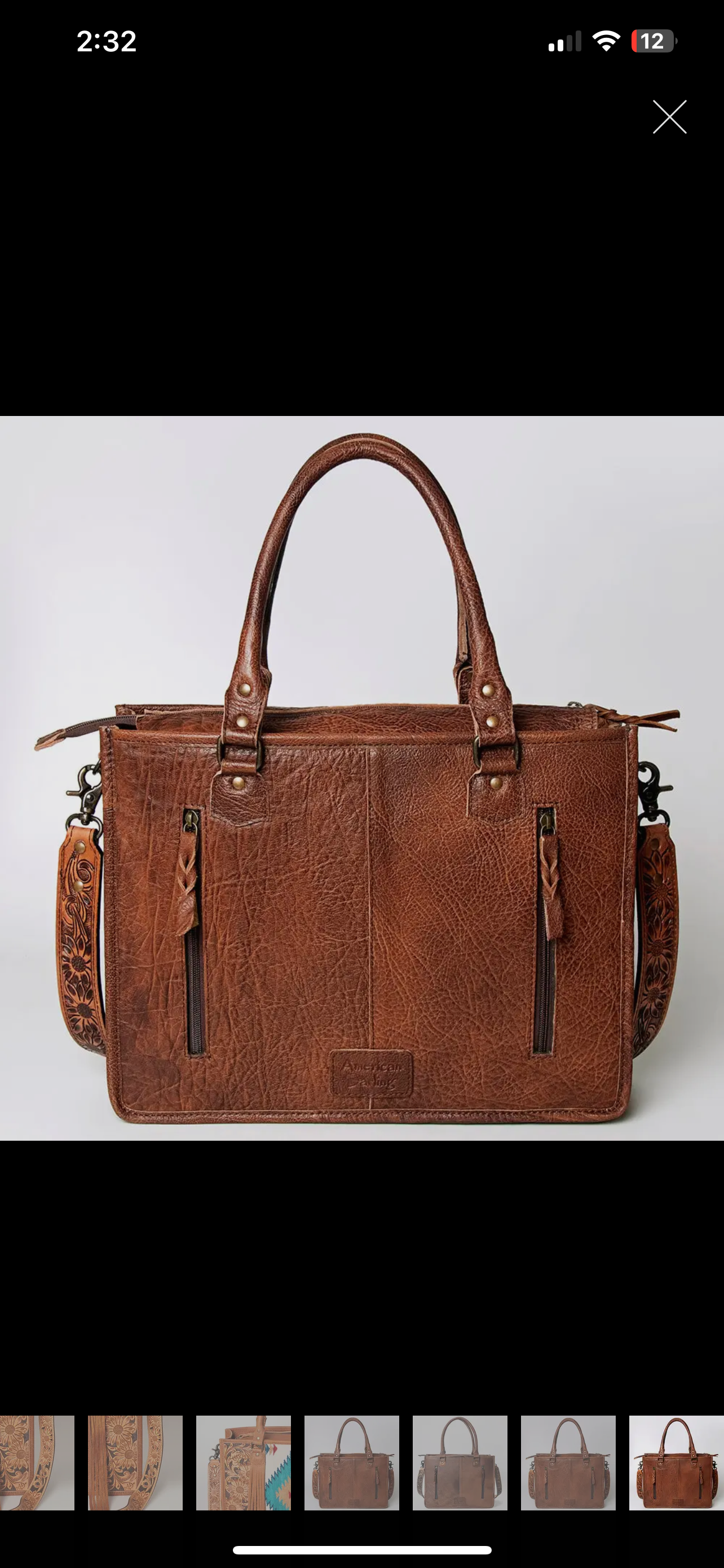 American Darling Shadow Luxury Western Hand Bag