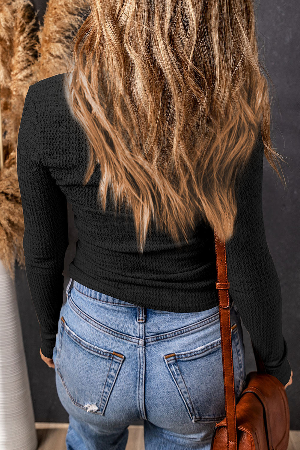 Orange Twist Top