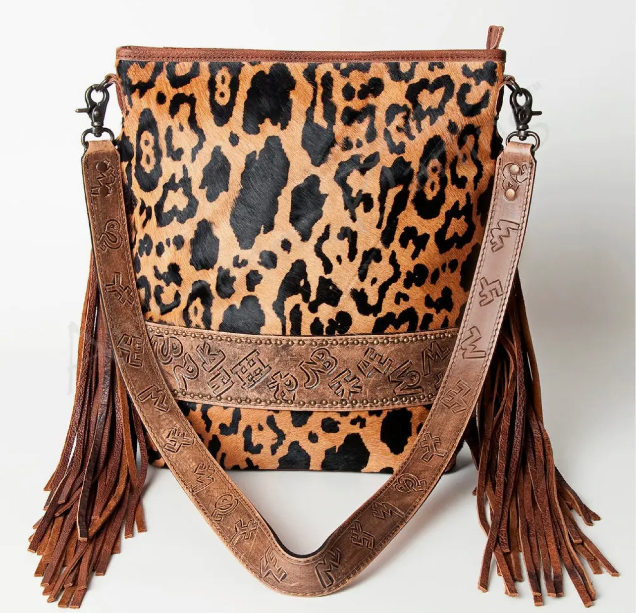 Cheetah Luxury Western Purse