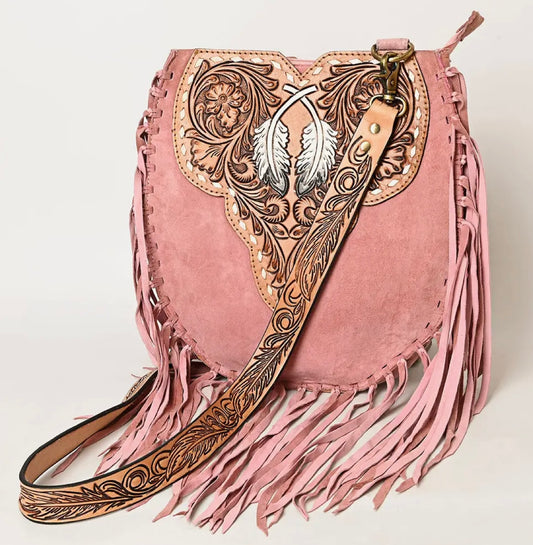 Lonesome Dove Luxury Western Purse Sage or Pink