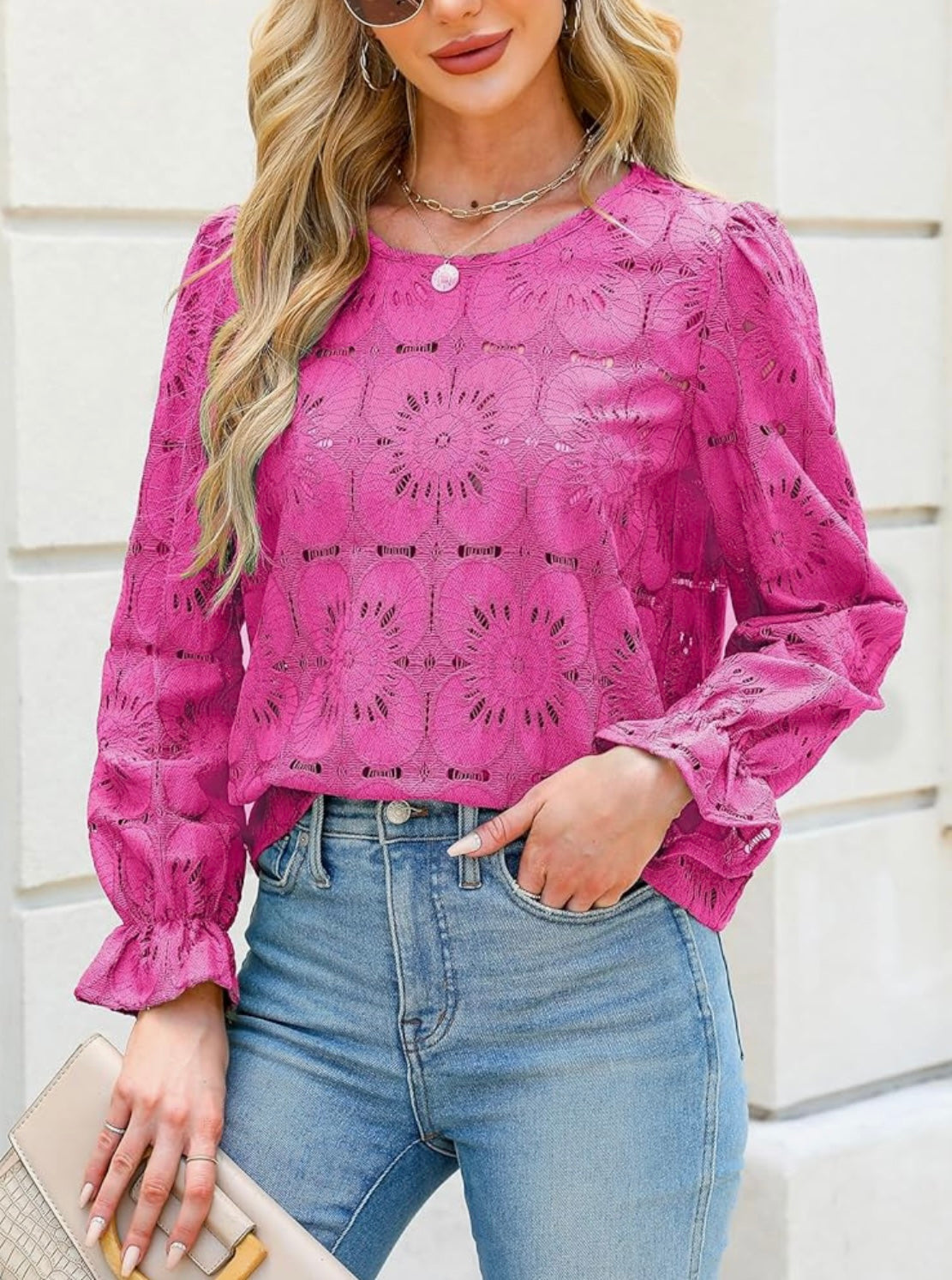 Blooming Blossom Pink Summer Top