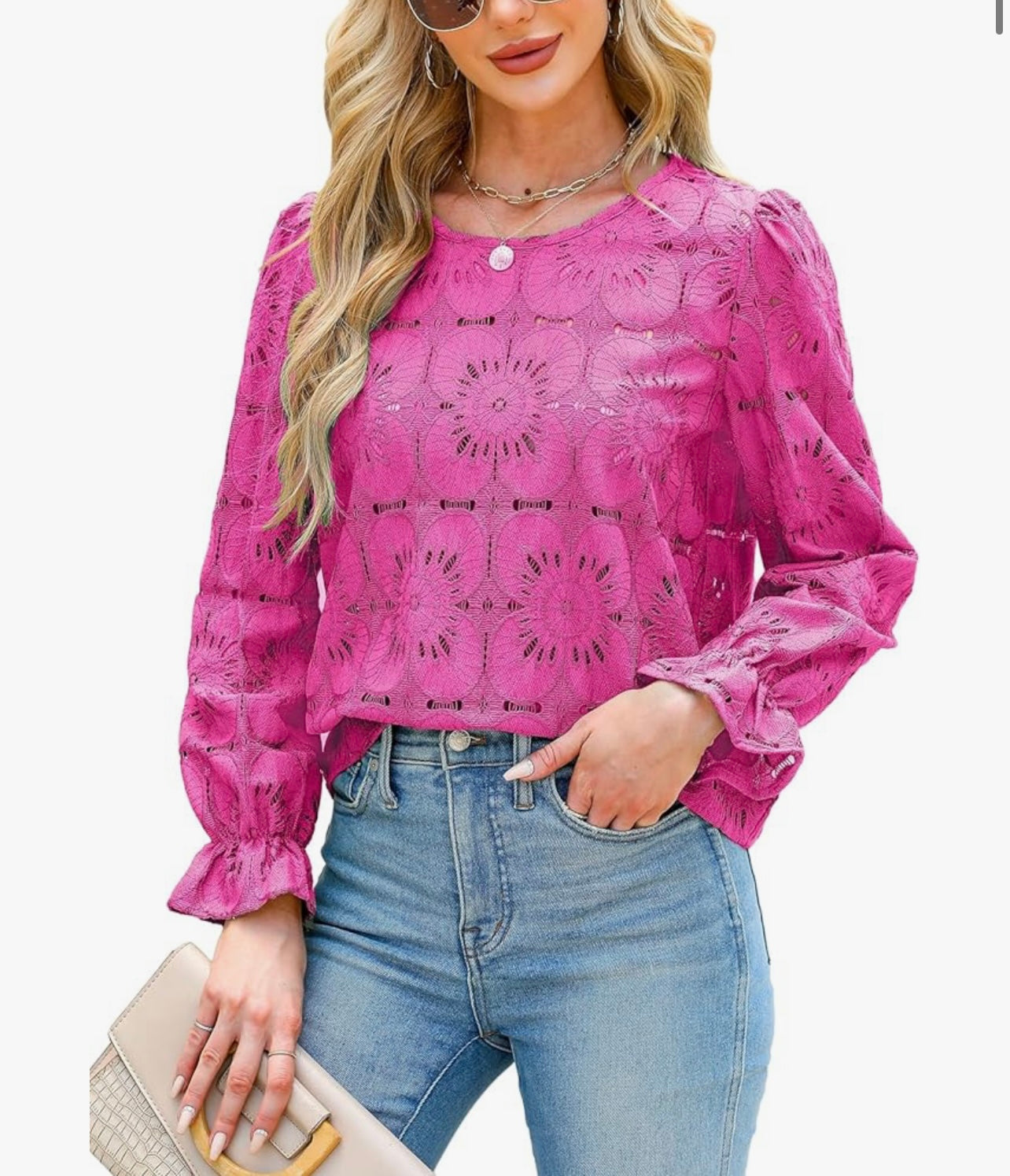 Blooming Blossom Pink Summer Top
