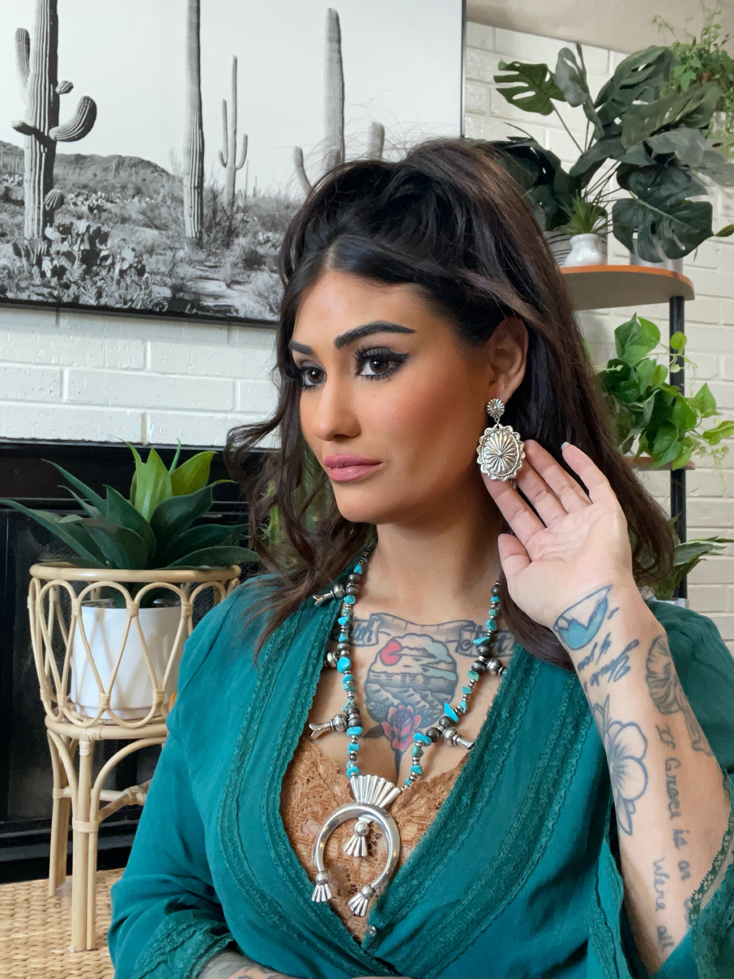 Concho Earrings