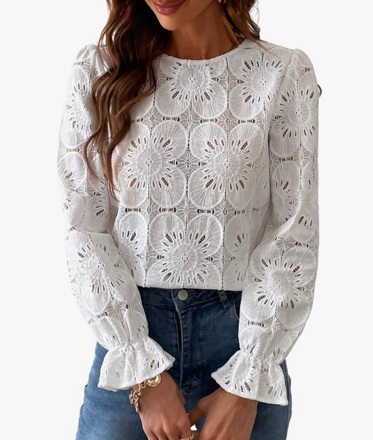 Blooming Blossom White Summer Top
