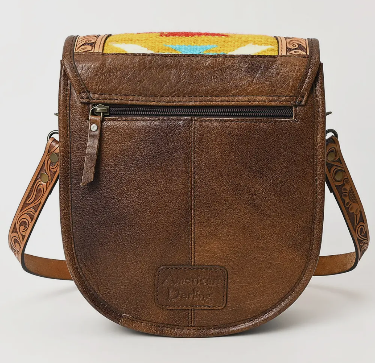 Floral Genuine Leather Luxury Western Purse