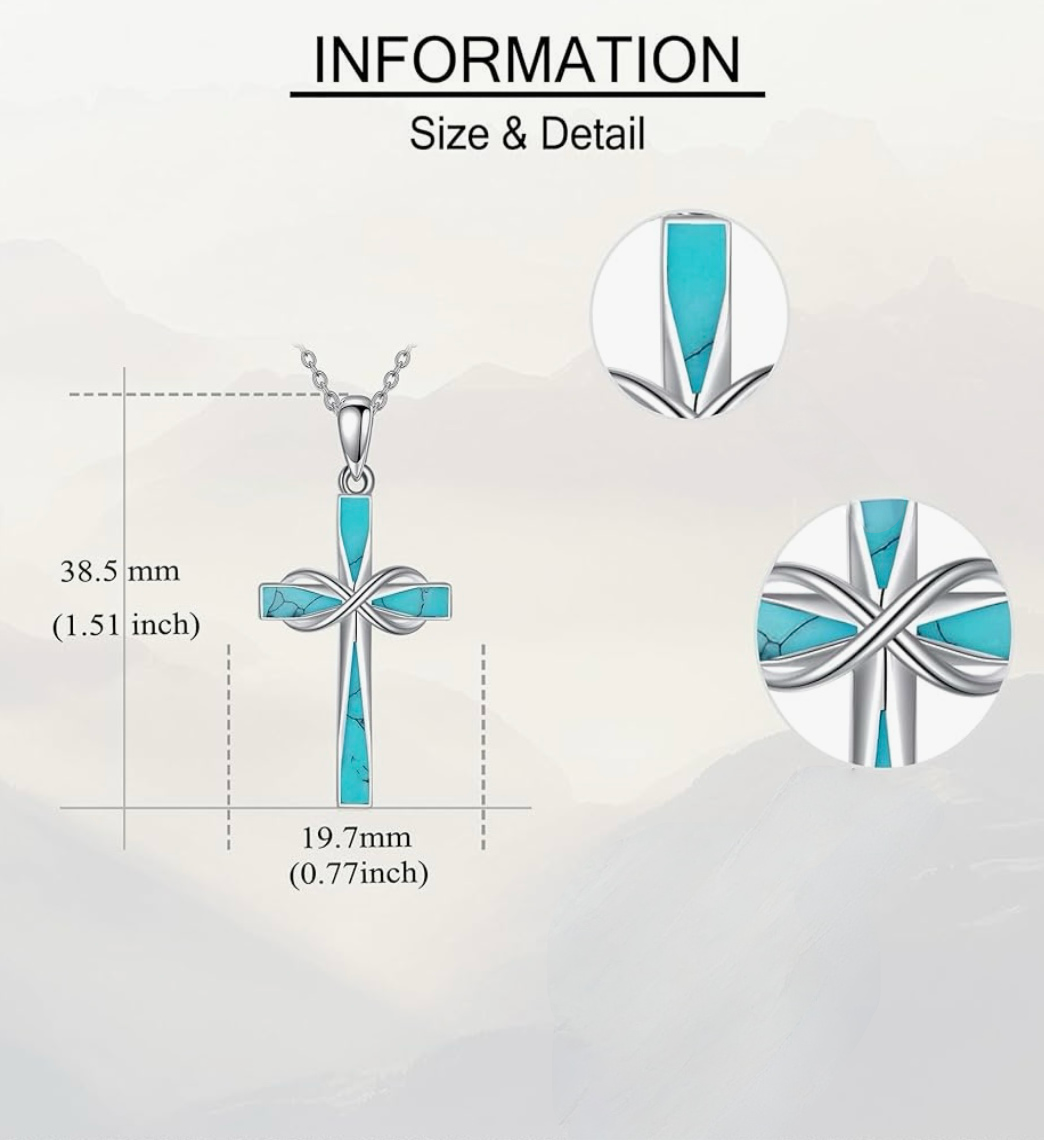 Turquoise Faith Necklace