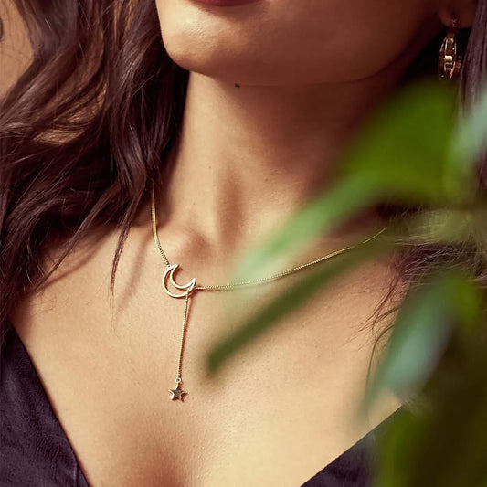 Through The Moon Necklace