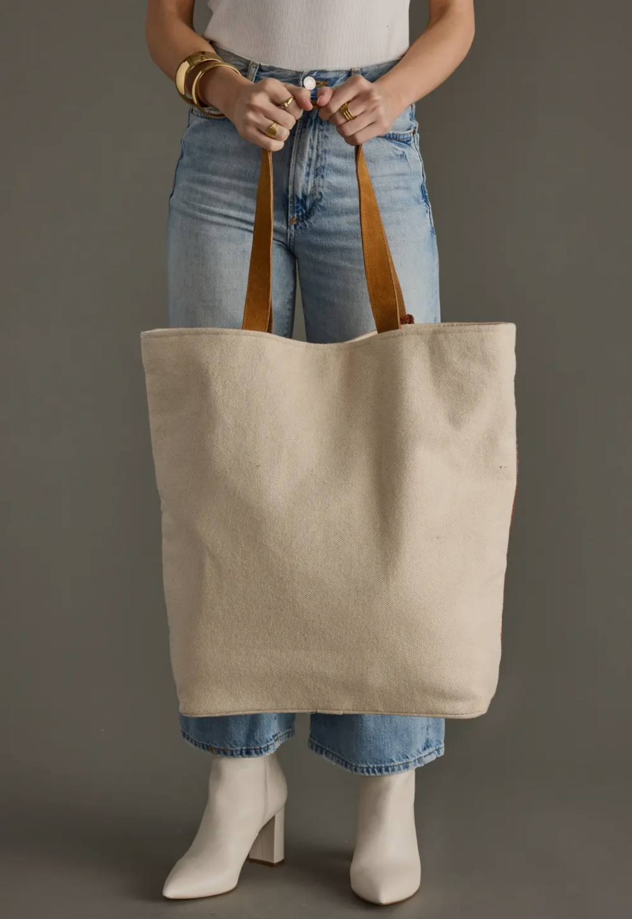 Bohemian Luxury Wool Handcrafted Tote