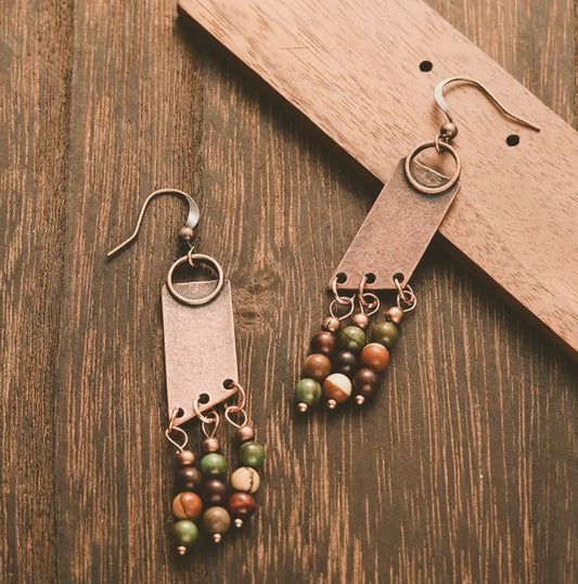 Copper Tone Earrings