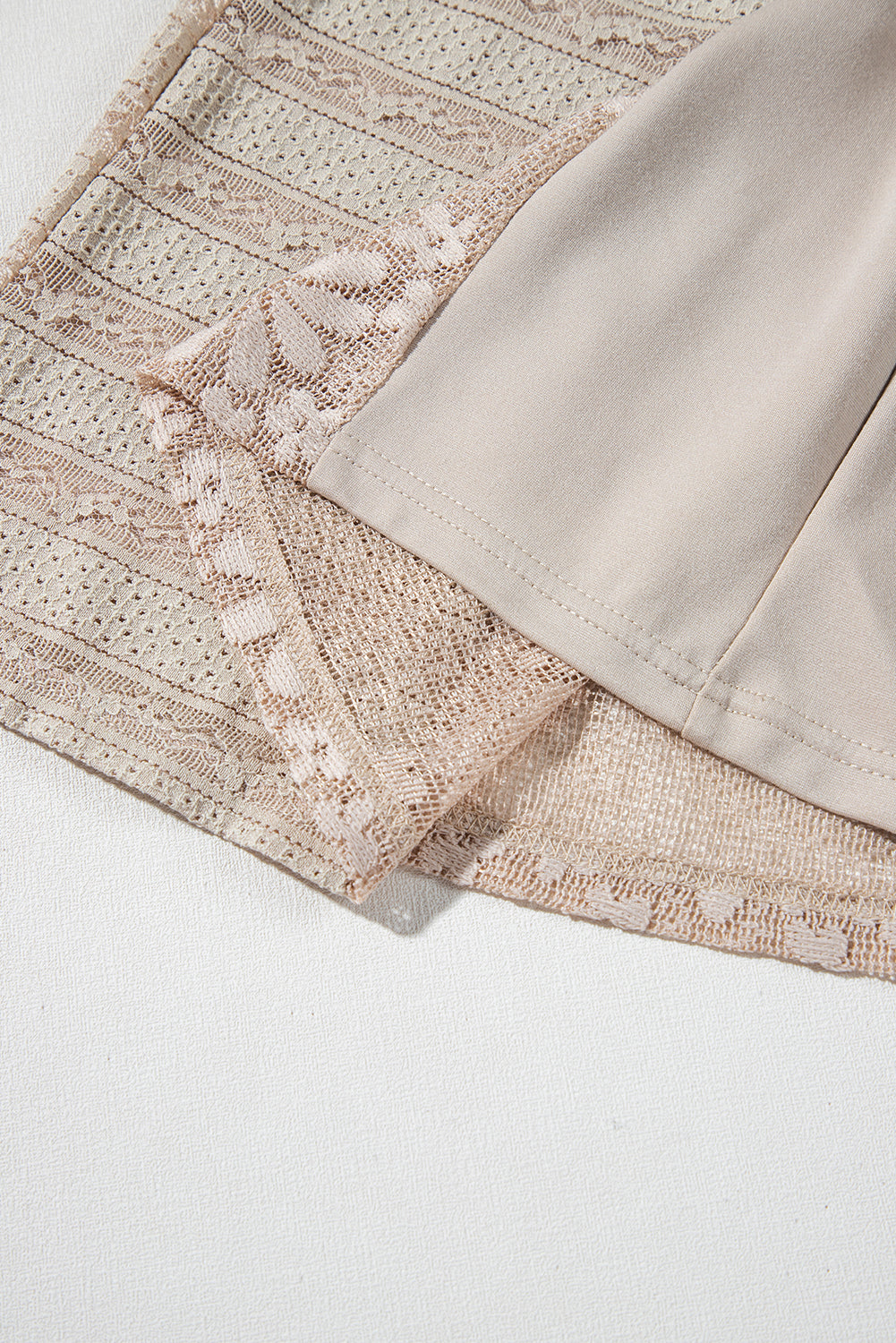 Boho Lace Patchwork Wide Leg Pants