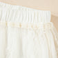 Beige Lace Maxi Skirt