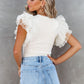 Dotty Ruffle Top 6 Color Options