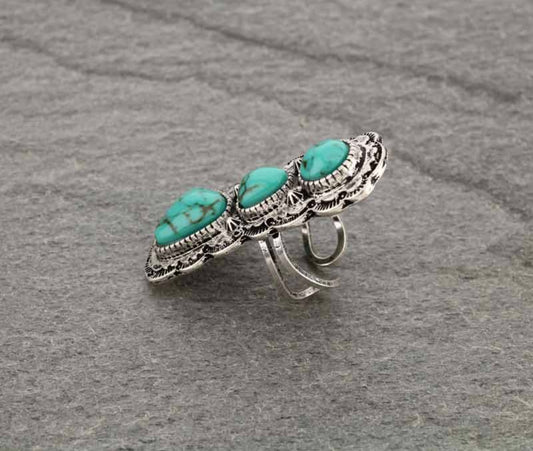 Devlin turquoise ring