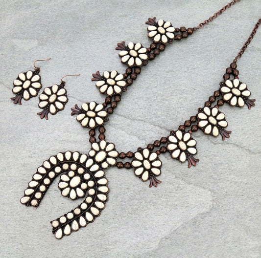Havana Squash Blossom Necklace