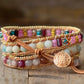 Cadence Boho Heart Stone Bracelet