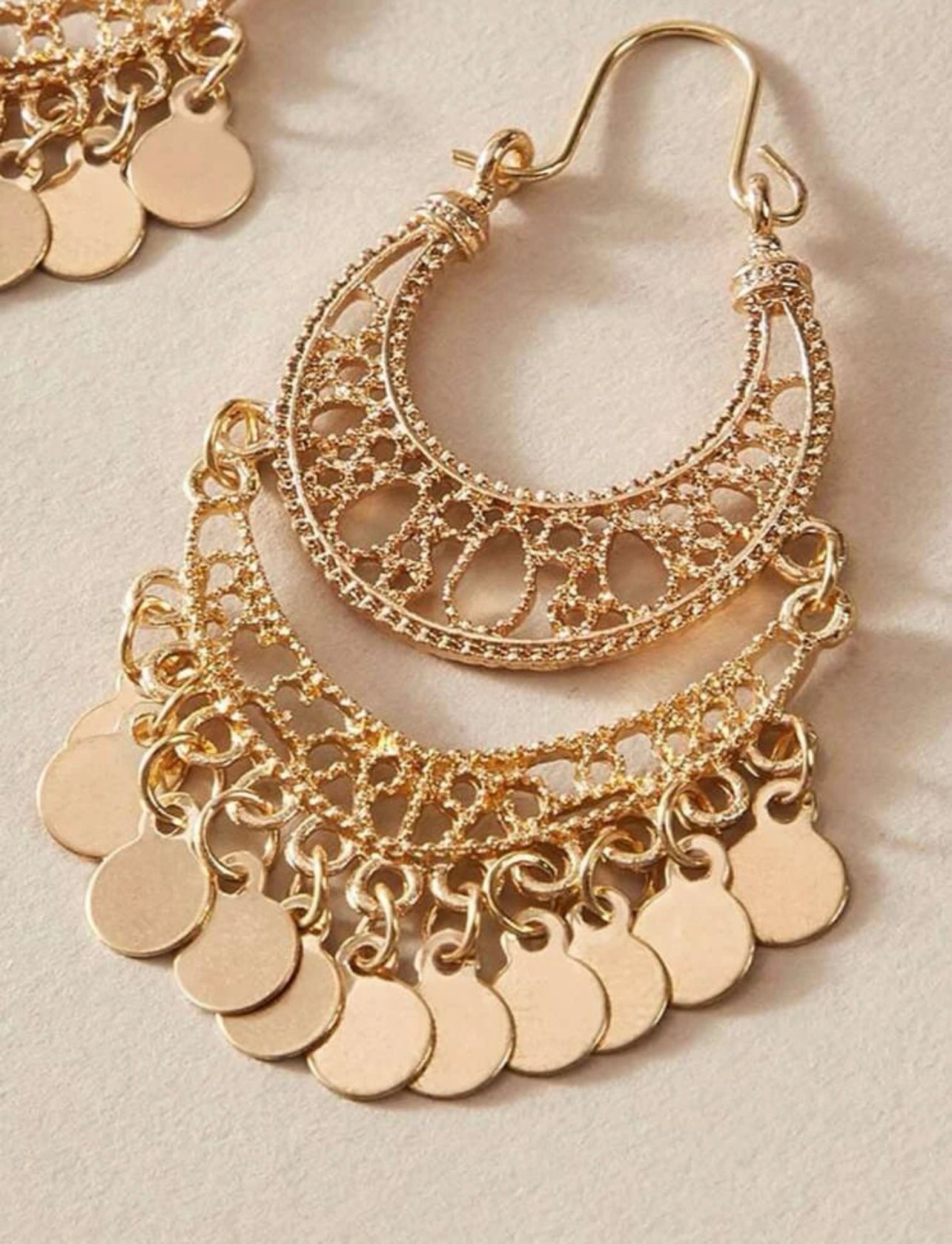 Golden Nights Earrings