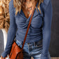 Orange Twist Top