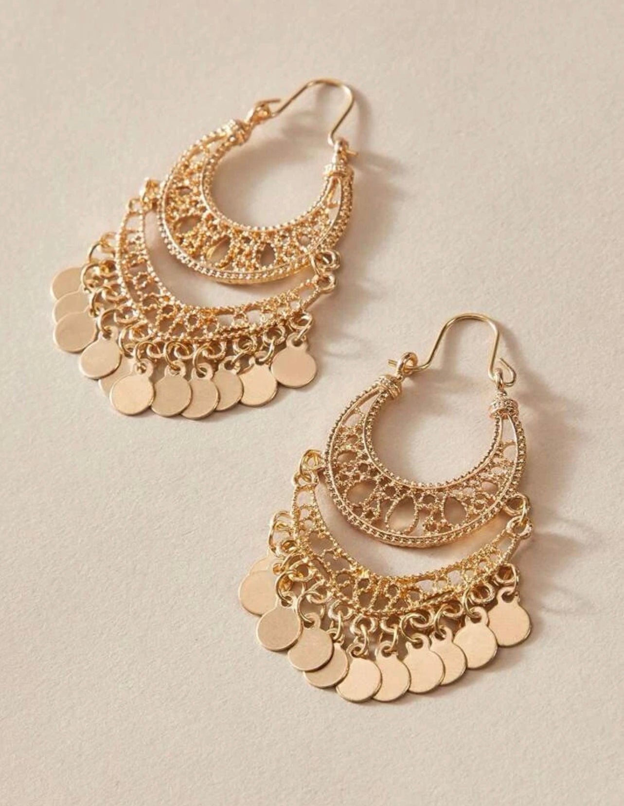 Golden Nights Earrings