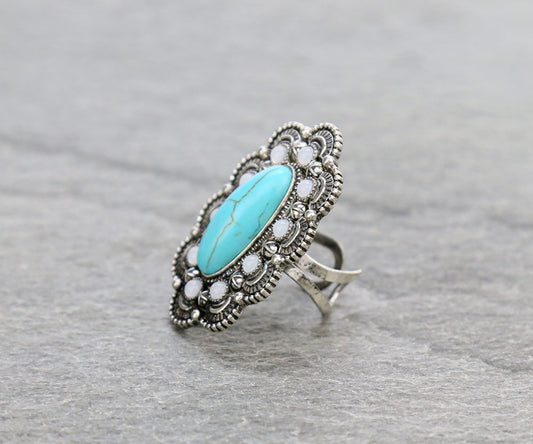 Venice turquoise ring