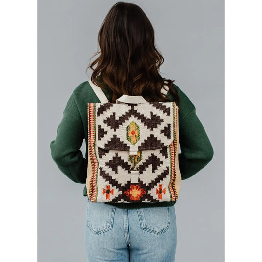 Boho Babe Aztec Backpack