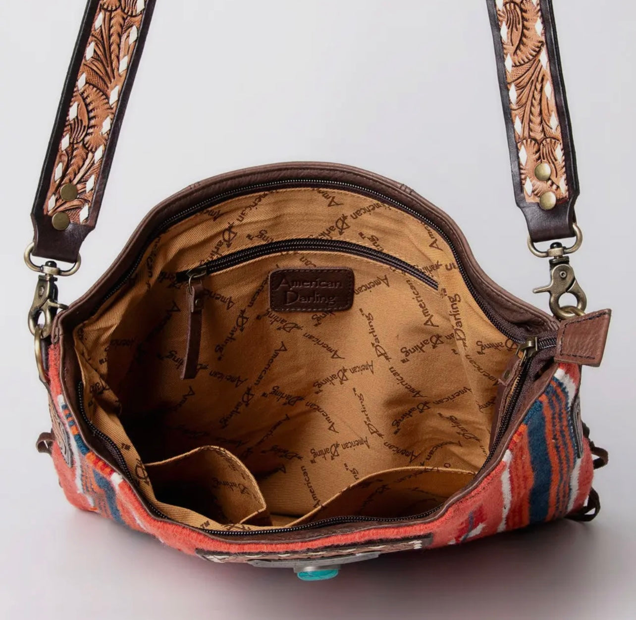 Sunset Orange American Darling Purse