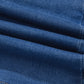 Sail Blue Vintage Bow Front Smocked Back Denim Tube Top