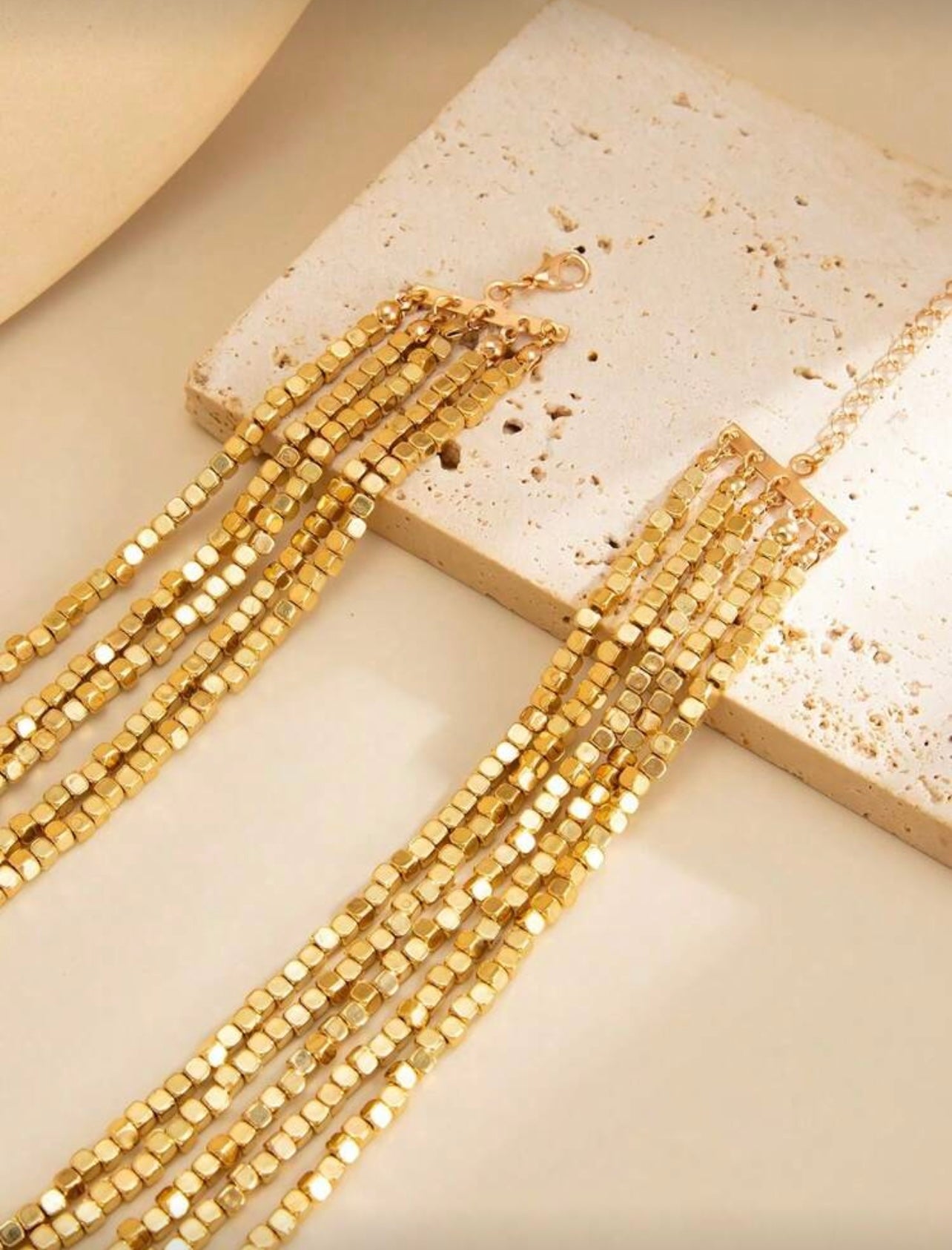 Gilded Gold Necklace
