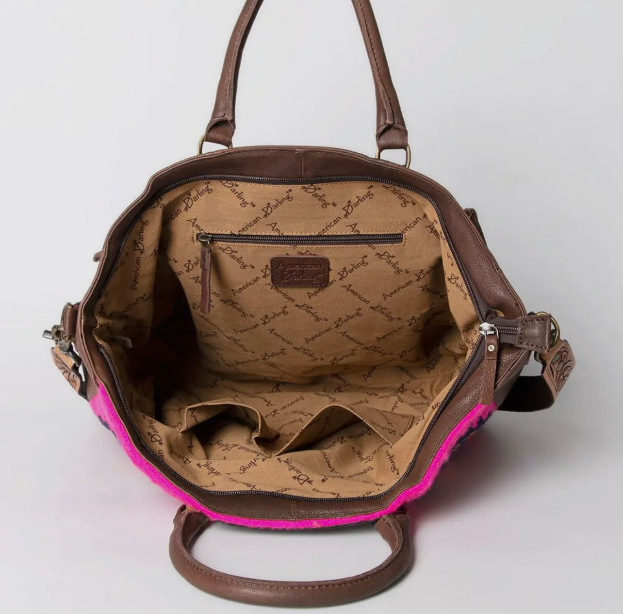 Hot Pink Aztec Luxury Purse