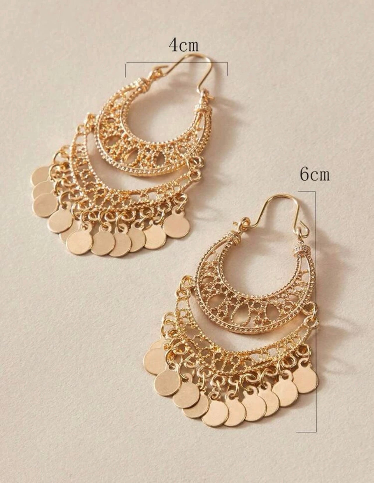 Golden Nights Earrings