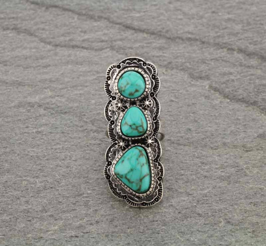 Devlin turquoise ring