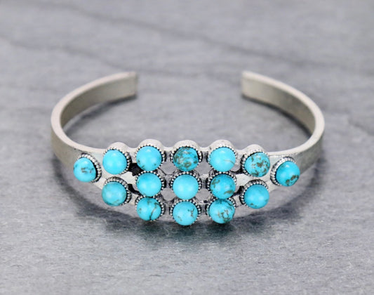 Grace Turquoise Cuff Bracelet