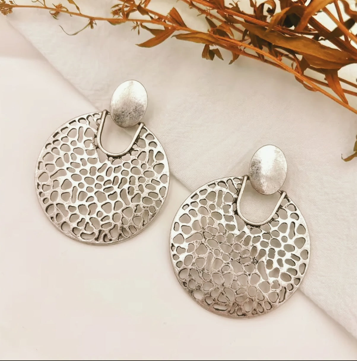 Chic industry earrings