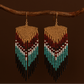 Wild Terra Fringe Beaded Earrings