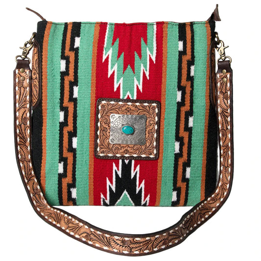 American Darling Mint Luxury Western Hand Bag