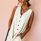 Beige Summer Romper