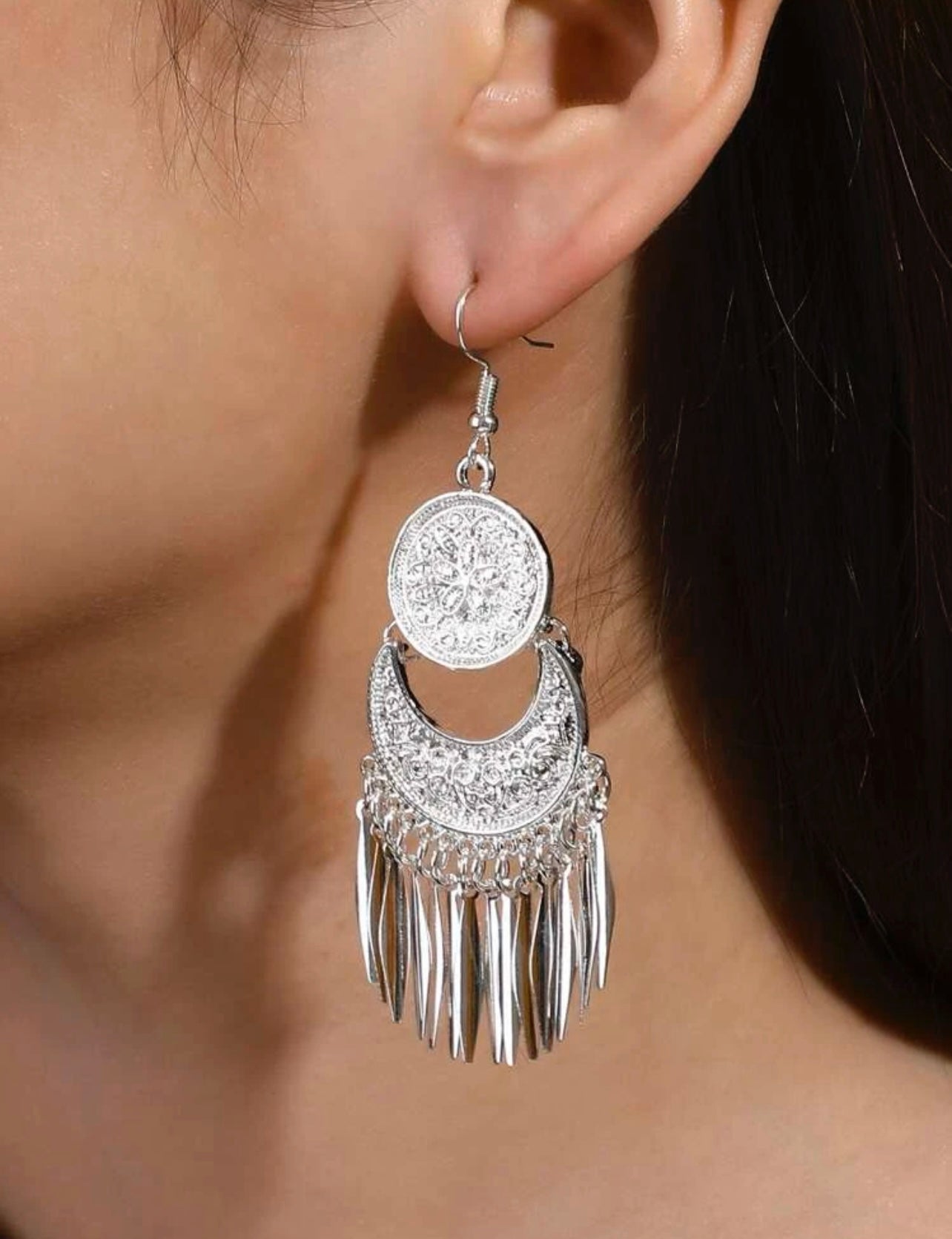 Silver Shining Earrings